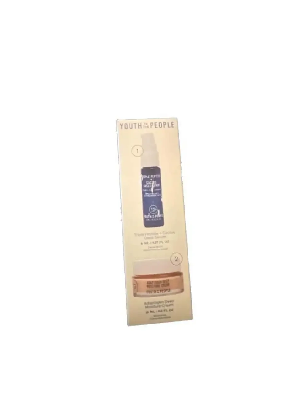 Youth‎ To The People Peptide Cactus Serum + Adaptogen Moisture Cream